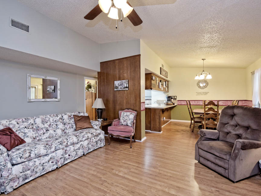 Living and Dining Rooms
